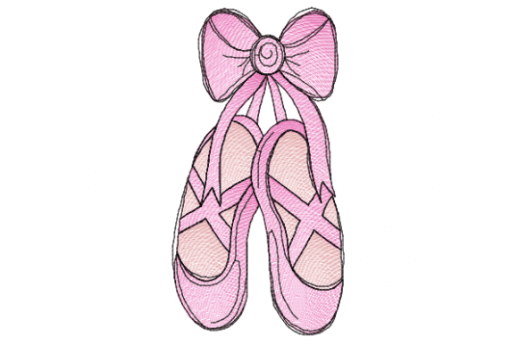 Ballet Shoes Embroidery Design Review