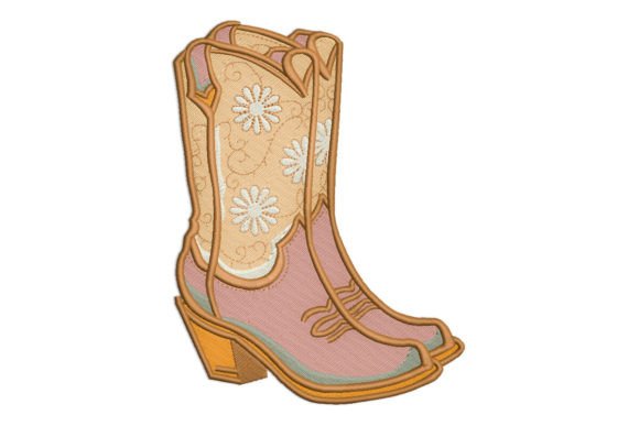 CowboyBoot Embroidery Design Review