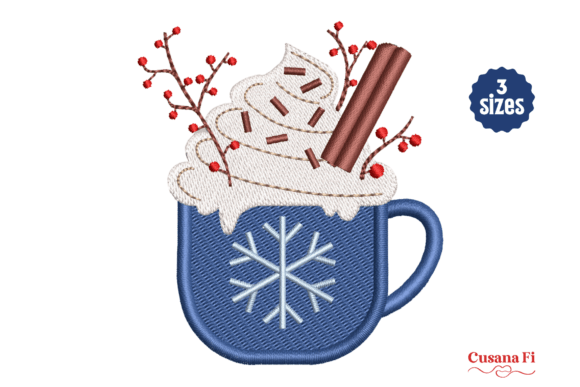 Holiday Christmas Berries Hot Chocolate