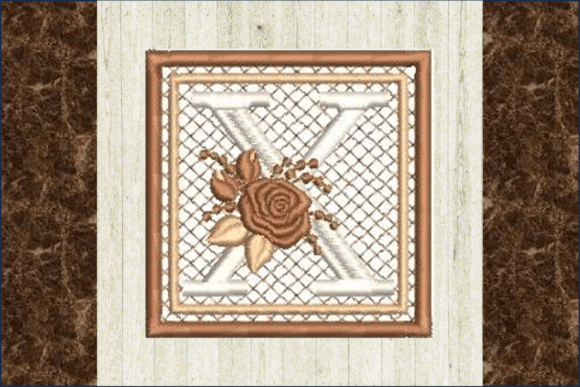 Rose Mini Quilt-X: A Seasonal Embroidery Gem