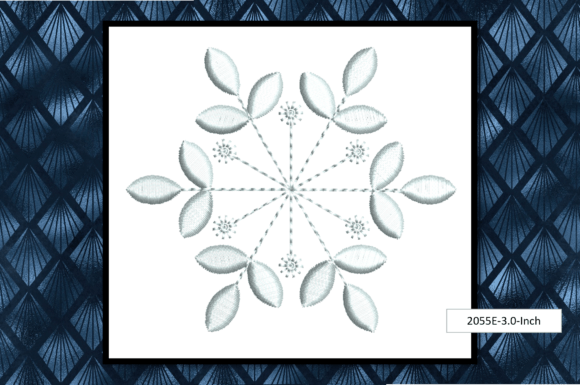 Snowflake-Trilogy-a: A Delicate Holiday Embroidery Staple