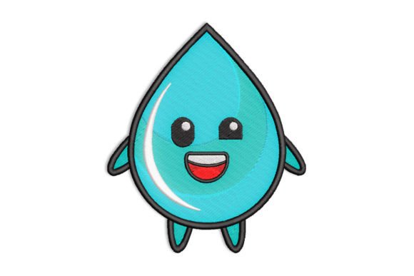 Water Drop Character Embroidery Review